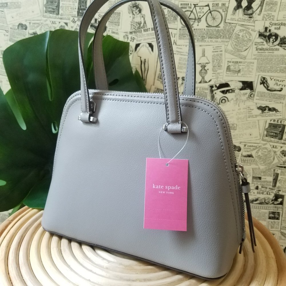 Patterson Drive Small Dome Satchel Kate Spade Gray - Picture 8 of 13